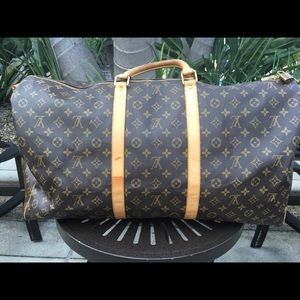 Louis Vuitton Monogram Keepall Travel Duffle Bag